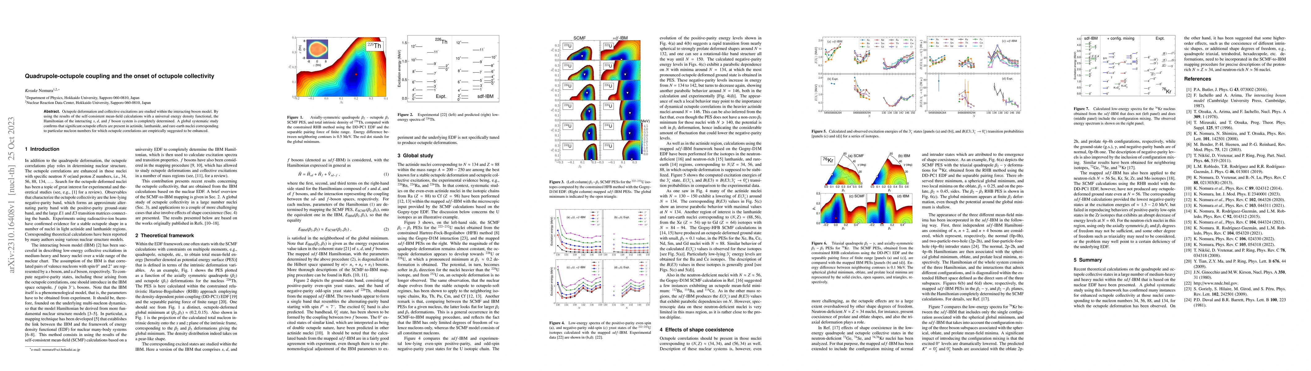 Thumbnail for Quadrupole-octupole coupling and the onset of octupole collectivity