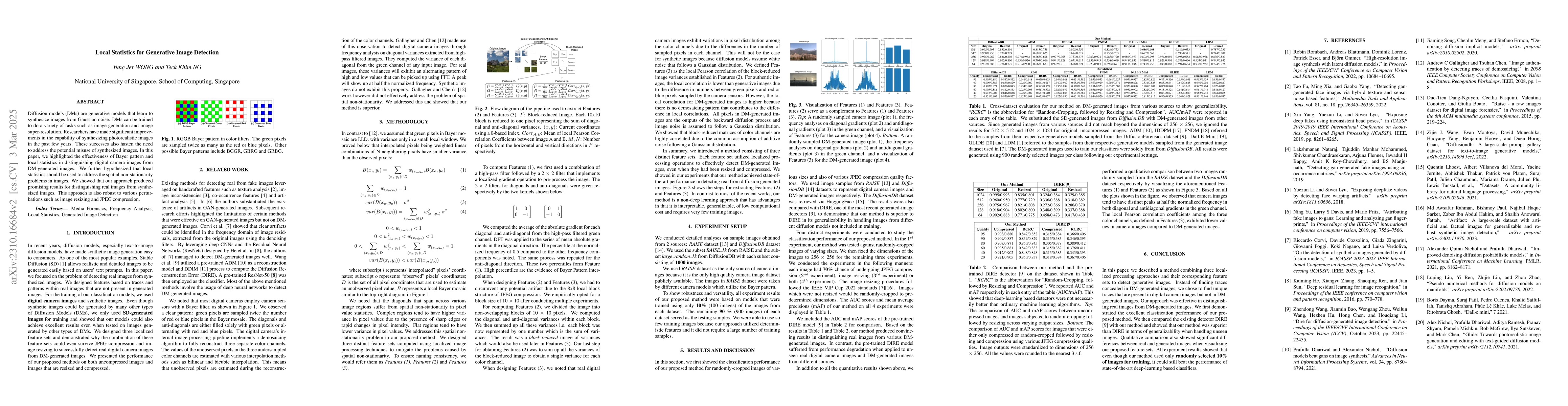 Thumbnail for Local Statistics for Generative Image Detection