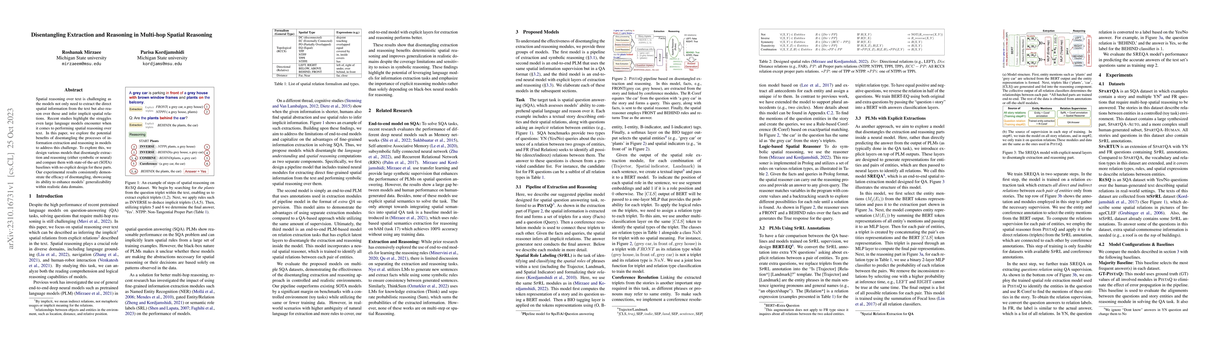 Thumbnail for Disentangling Extraction and Reasoning in Multi-hop Spatial Reasoning