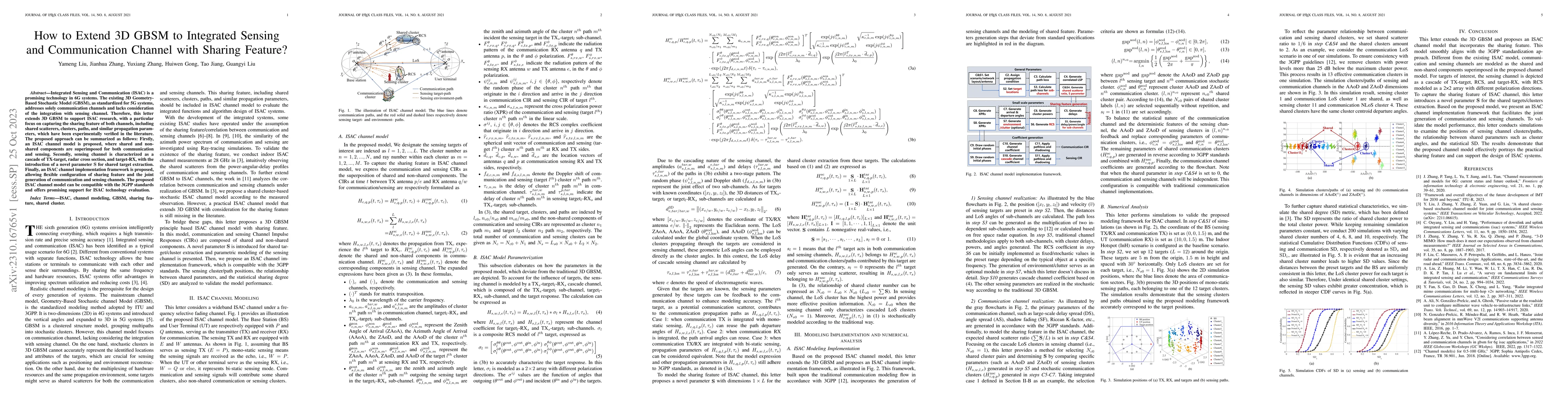 Thumbnail for How to Extend 3D GBSM to Integrated Sensing and Communication Channel
  with Sharing Feature?