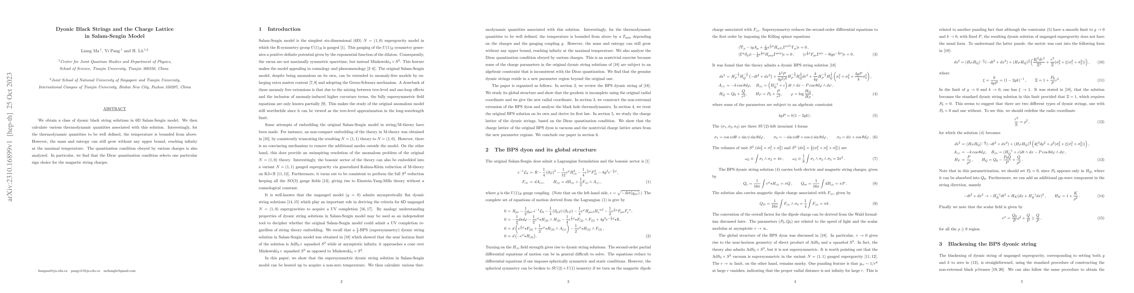 Thumbnail for Dyonic Black Strings and the Charge Lattice in Salam-Sezgin model