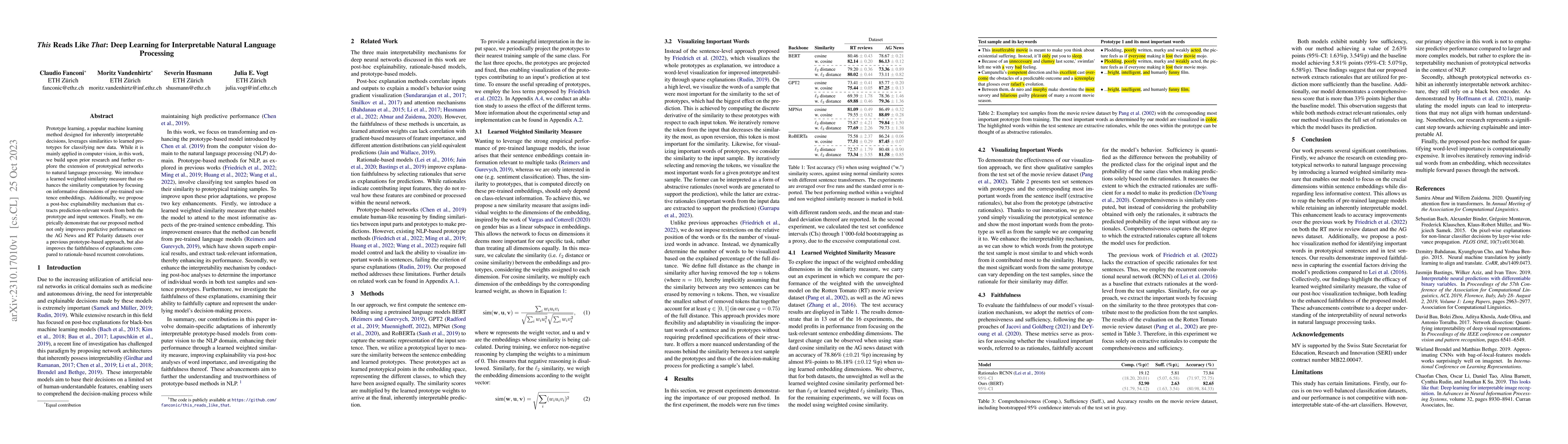Thumbnail for This Reads Like That: Deep Learning for Interpretable Natural Language
  Processing