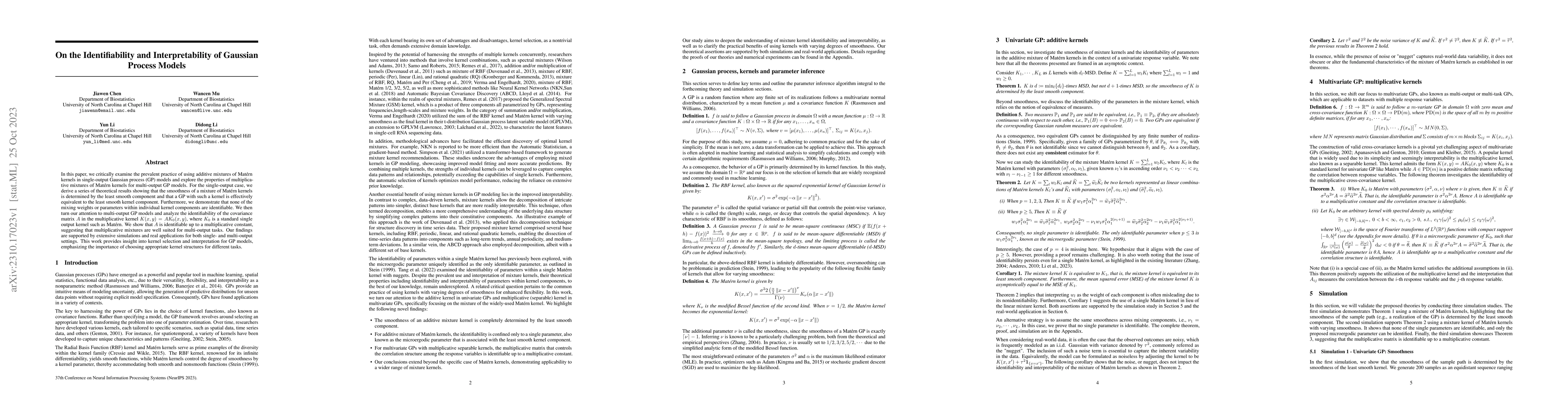 Thumbnail for On the Identifiability and Interpretability of Gaussian Process Models