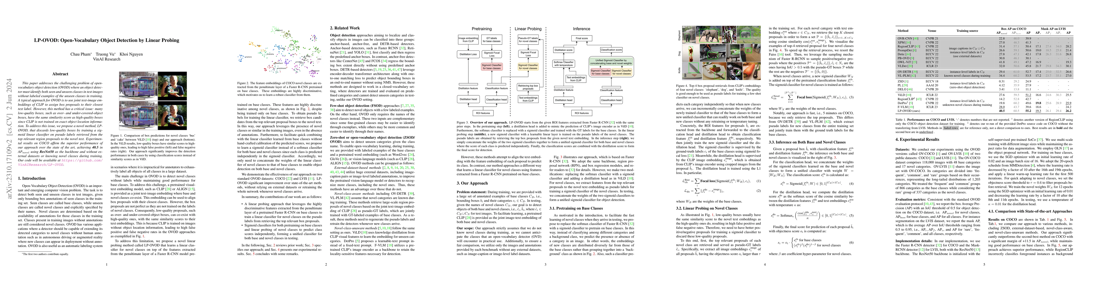 Thumbnail for LP-OVOD: Open-Vocabulary Object Detection by Linear Probing