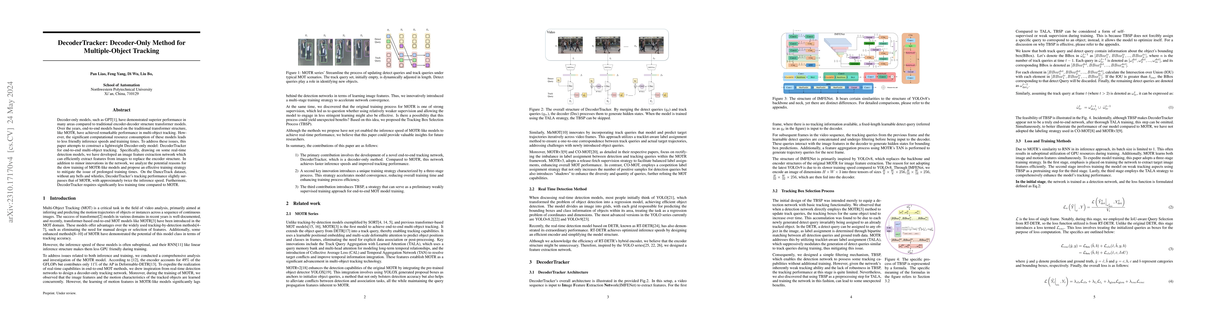 Thumbnail for DecoderTracker: Decoder-Only Method for Multiple-Object Tracking