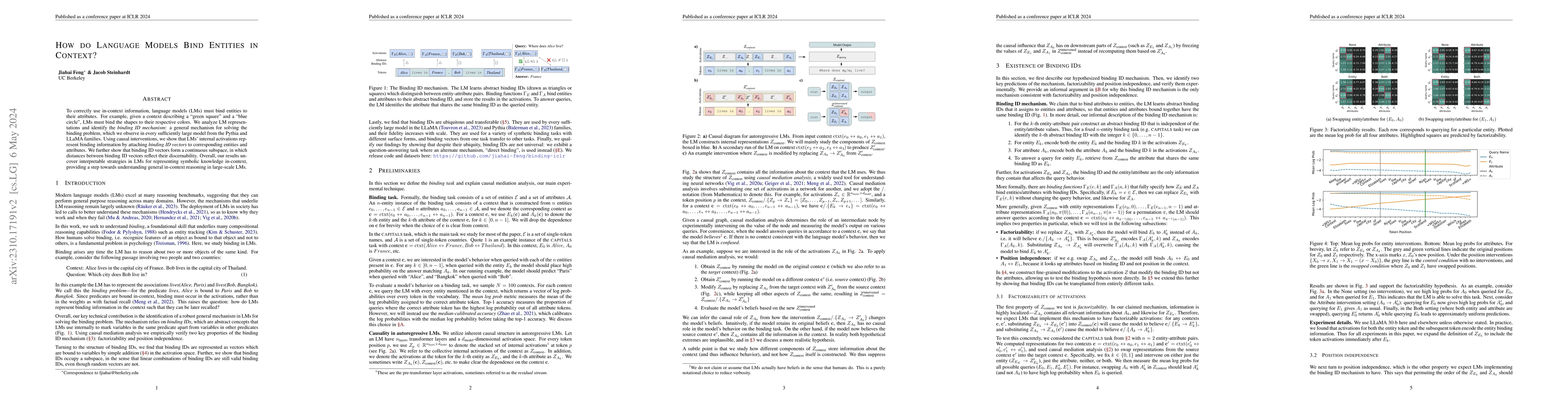 Thumbnail for How do Language Models Bind Entities in Context?