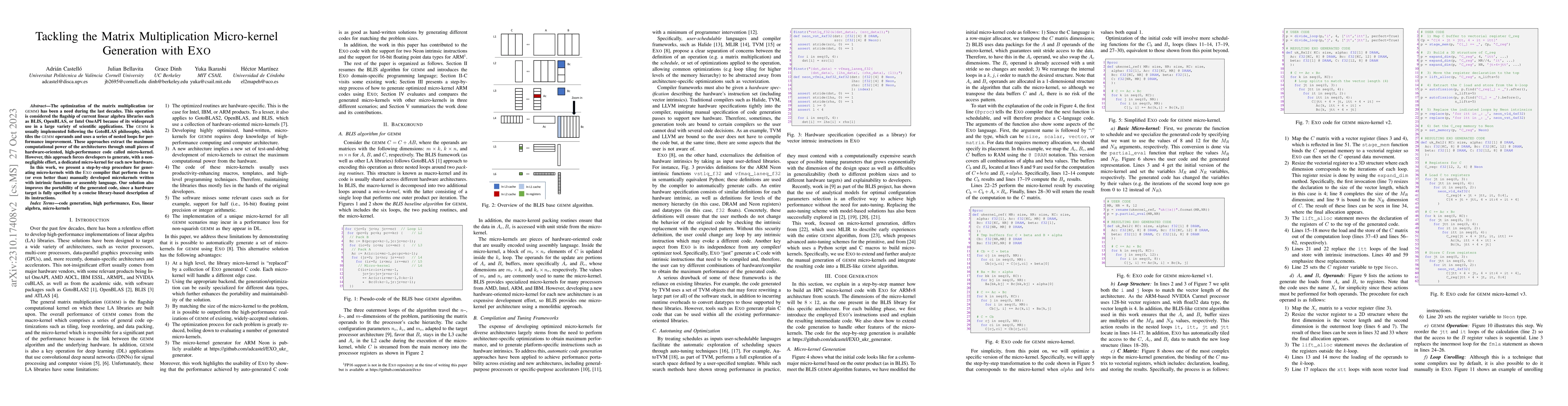 Thumbnail for Tackling the Matrix Multiplication Micro-kernel Generation with Exo