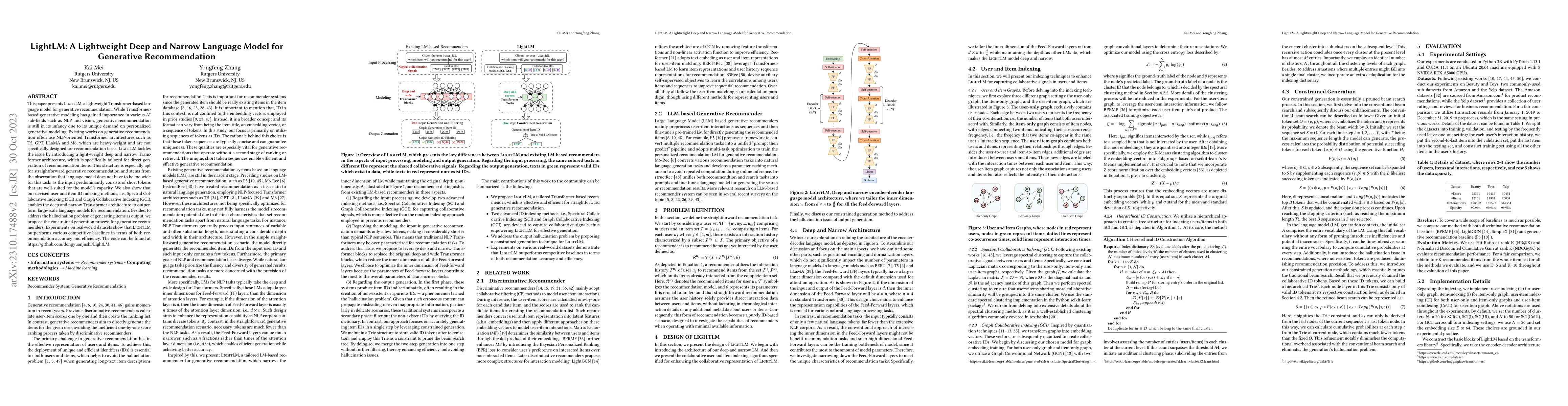 Thumbnail for LightLM: A Lightweight Deep and Narrow Language Model for Generative
  Recommendation