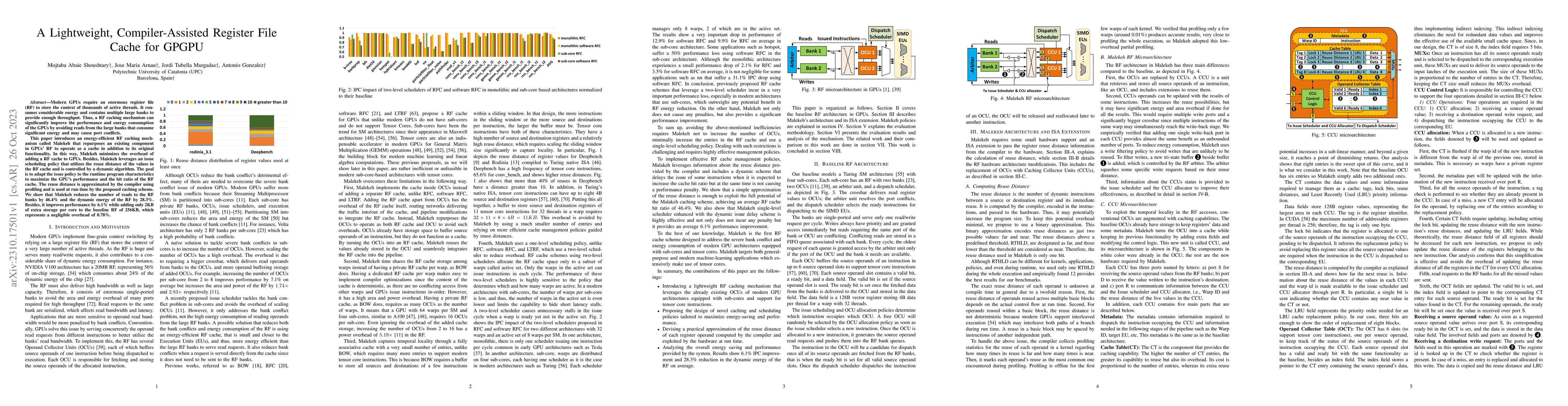 Thumbnail for A Lightweight, Compiler-Assisted Register File Cache for GPGPU
