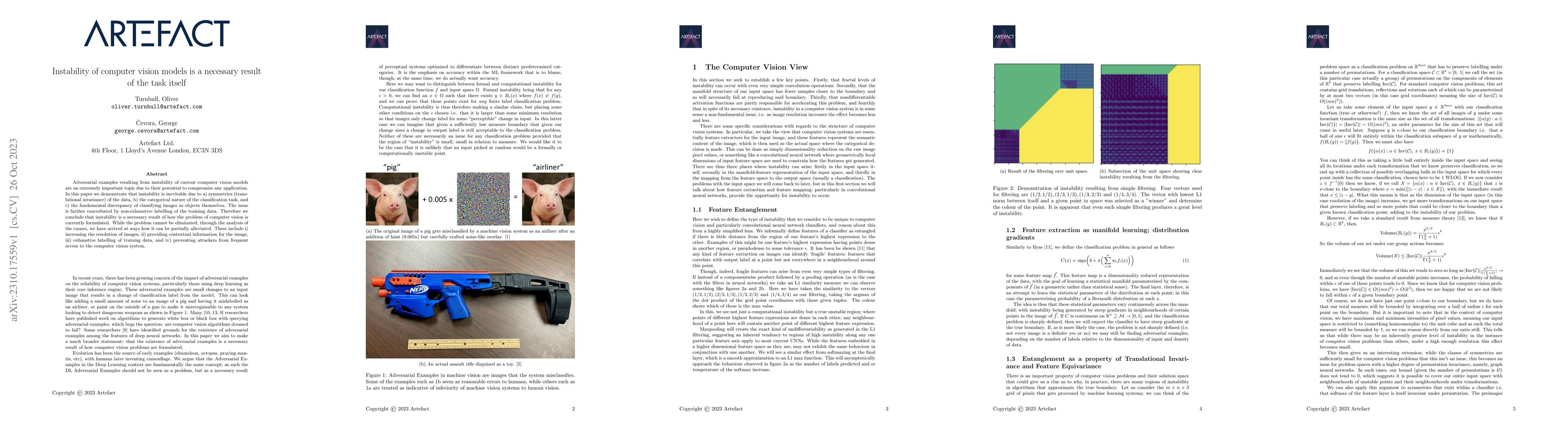 Thumbnail for Instability of computer vision models is a necessary result of the task
  itself