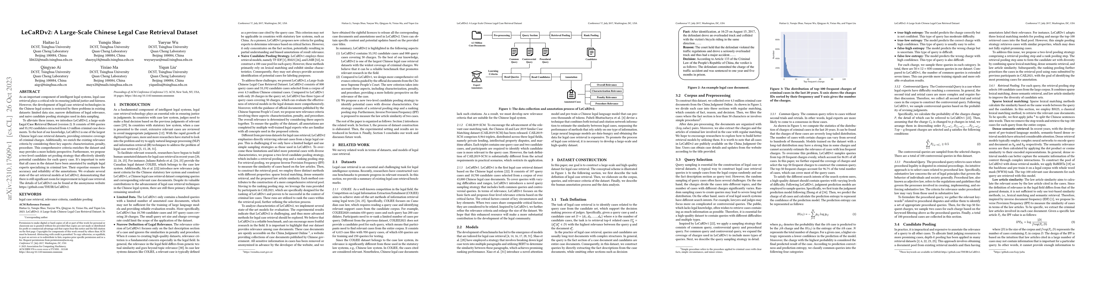 Thumbnail for LeCaRDv2: A Large-Scale Chinese Legal Case Retrieval Dataset
