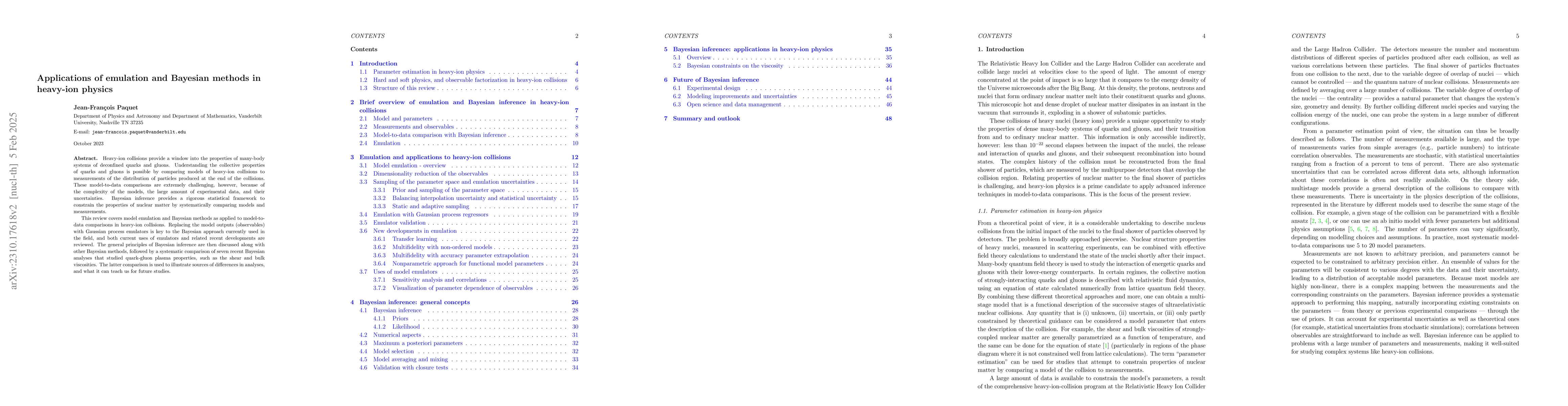 Thumbnail for Applications of emulation and Bayesian methods in heavy-ion physics