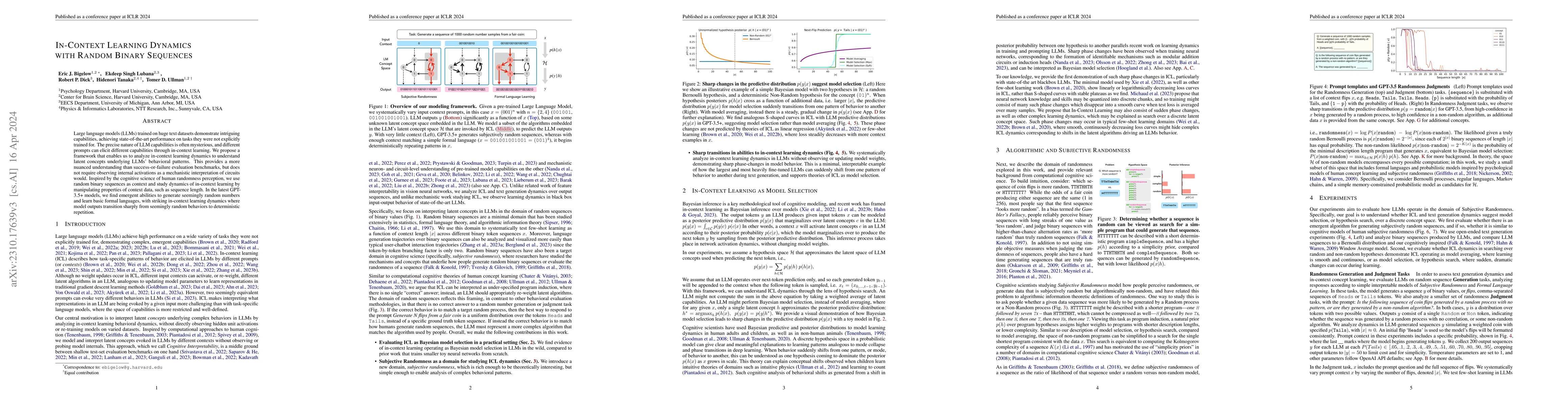 Thumbnail for In-Context Learning Dynamics with Random Binary Sequences