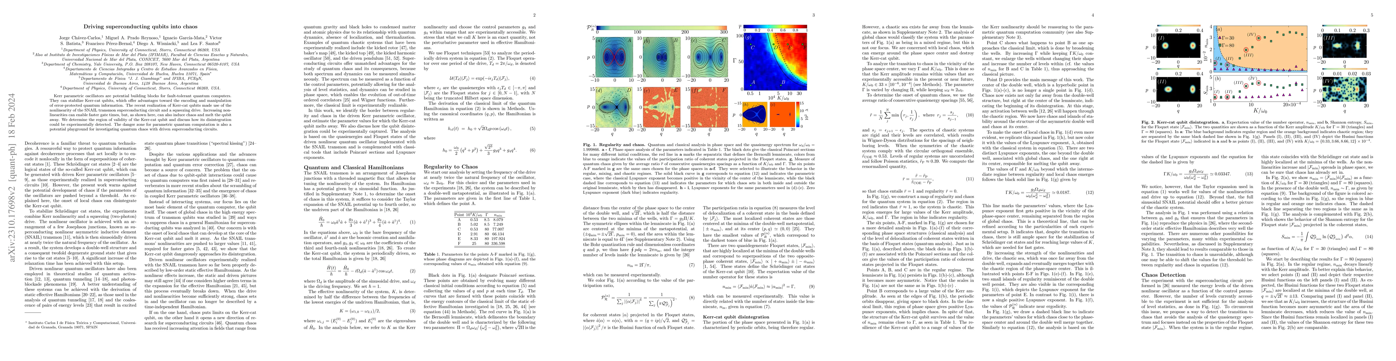 Thumbnail for Driving superconducting qubits into chaos