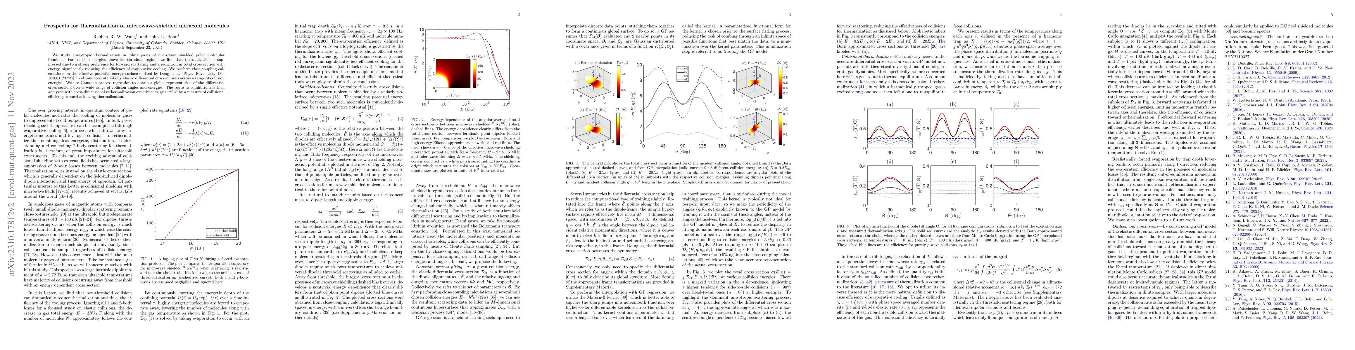 Thumbnail for Prospects for thermalization of microwave-shielded ultracold molecules