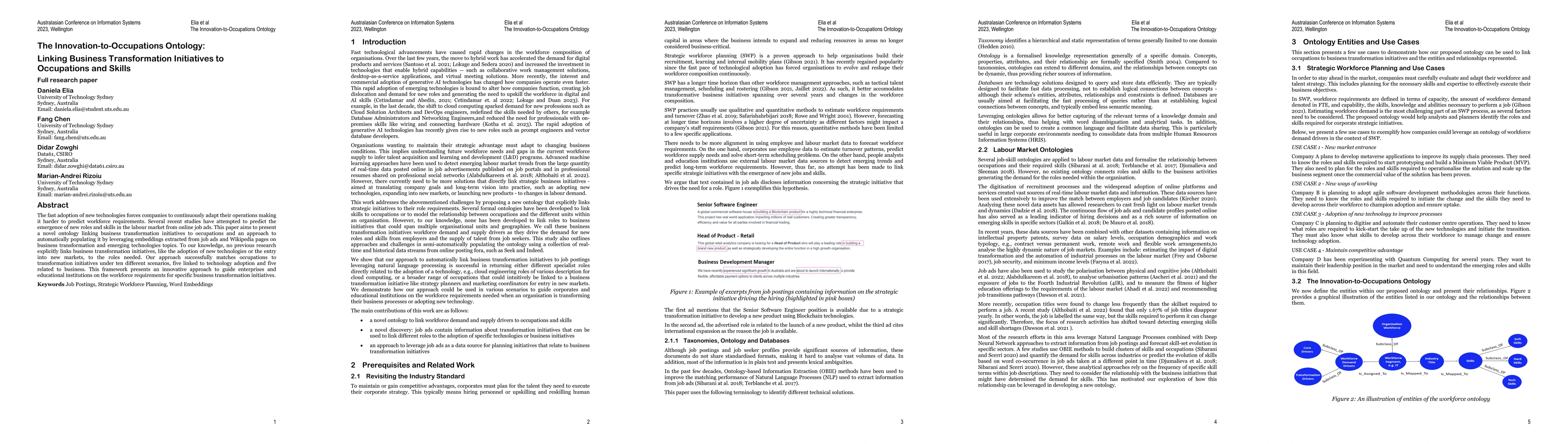 Thumbnail for The Innovation-to-Occupations Ontology: Linking Business Transformation
  Initiatives to Occupations and Skills