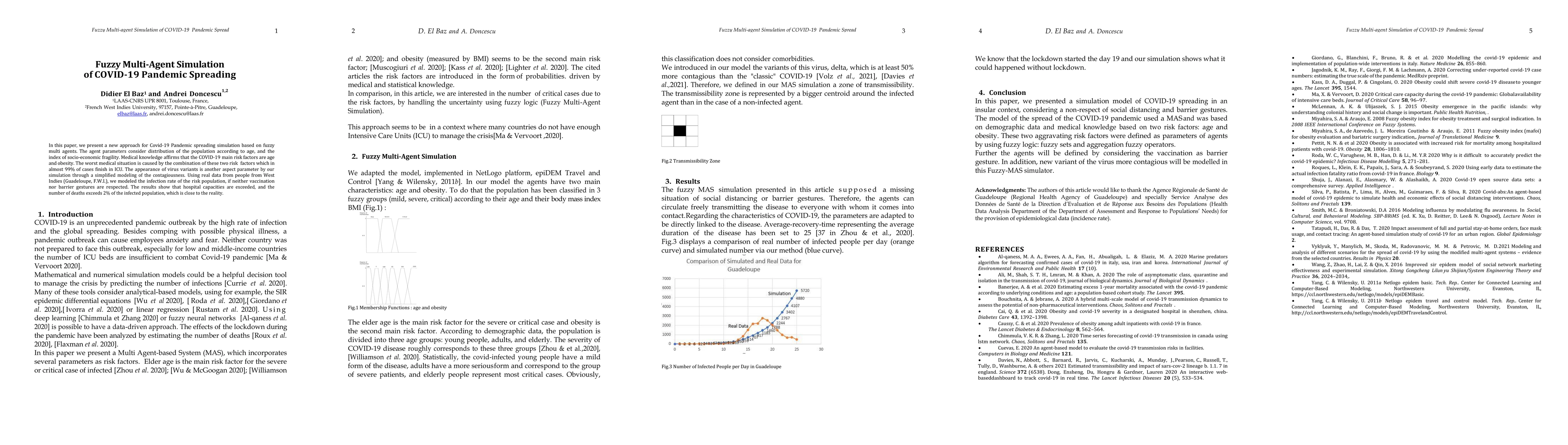 Thumbnail for Fuzzy Multi-Agent Simulation of COVID-19 Pandemic Spreading