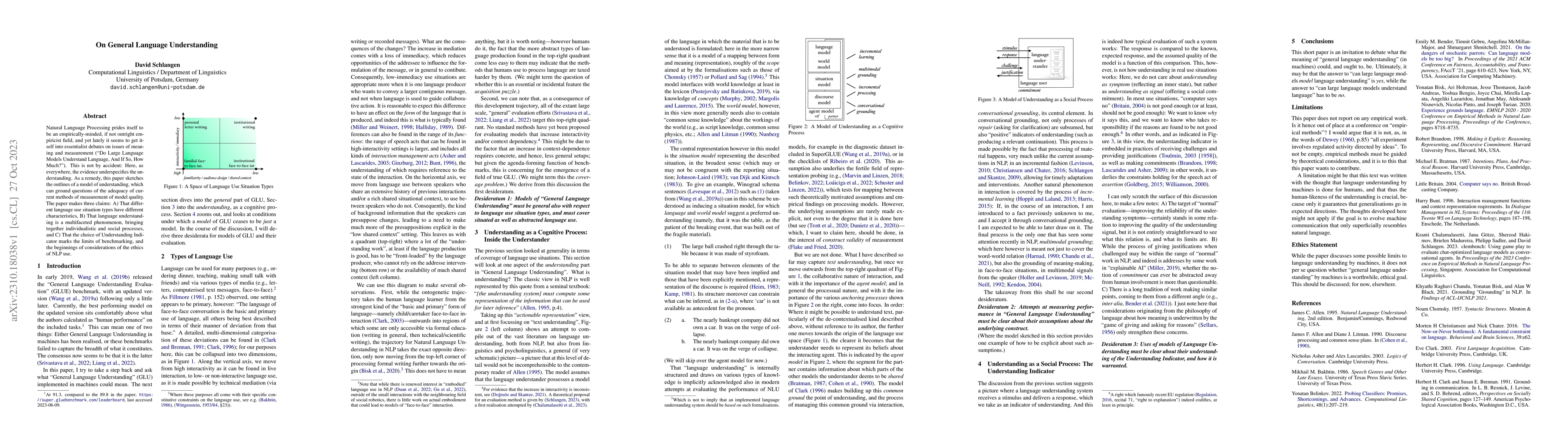 Thumbnail for On General Language Understanding