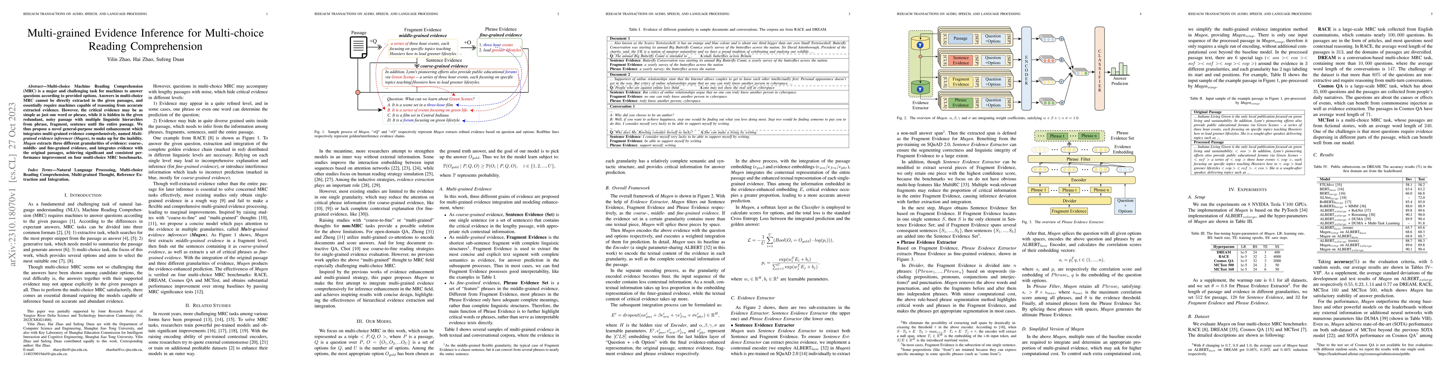 Thumbnail for Multi-grained Evidence Inference for Multi-choice Reading Comprehension