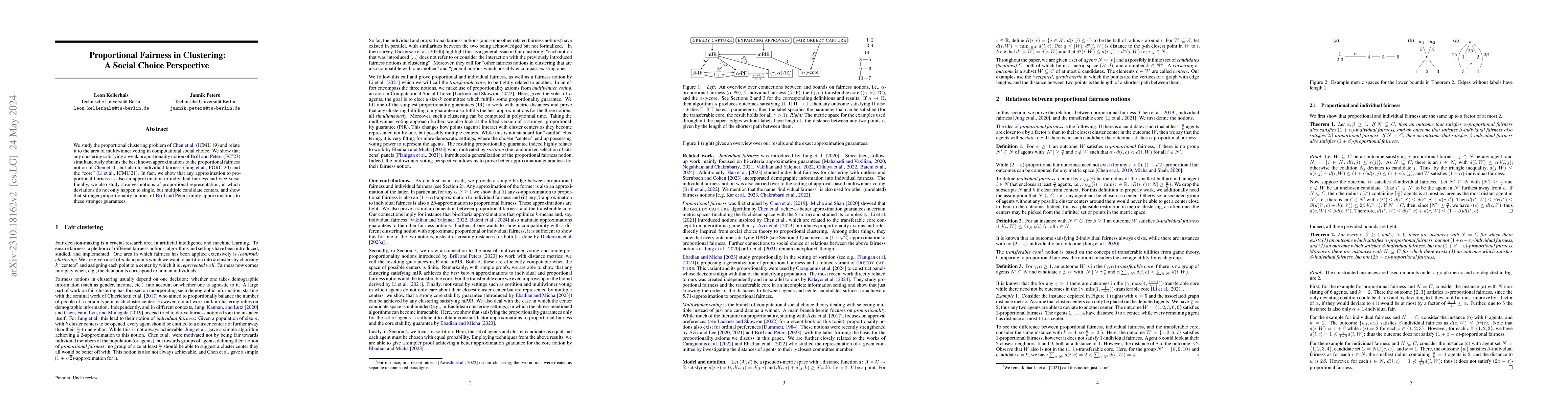 Thumbnail for Proportional Fairness in Clustering: A Social Choice Perspective