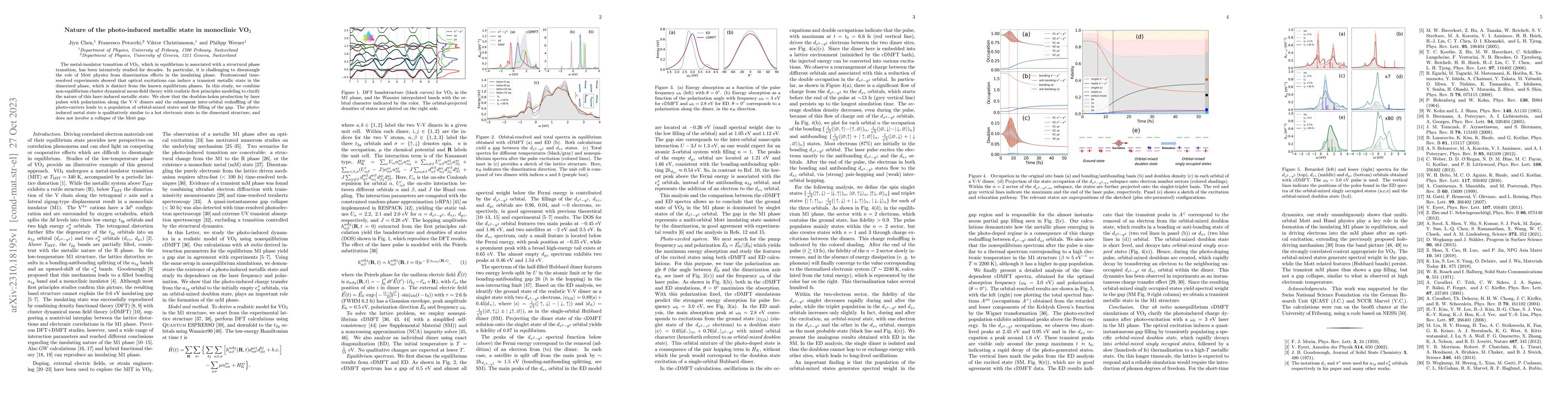 Thumbnail for Nature of the photo-induced metallic state in monoclinic VO$_2$