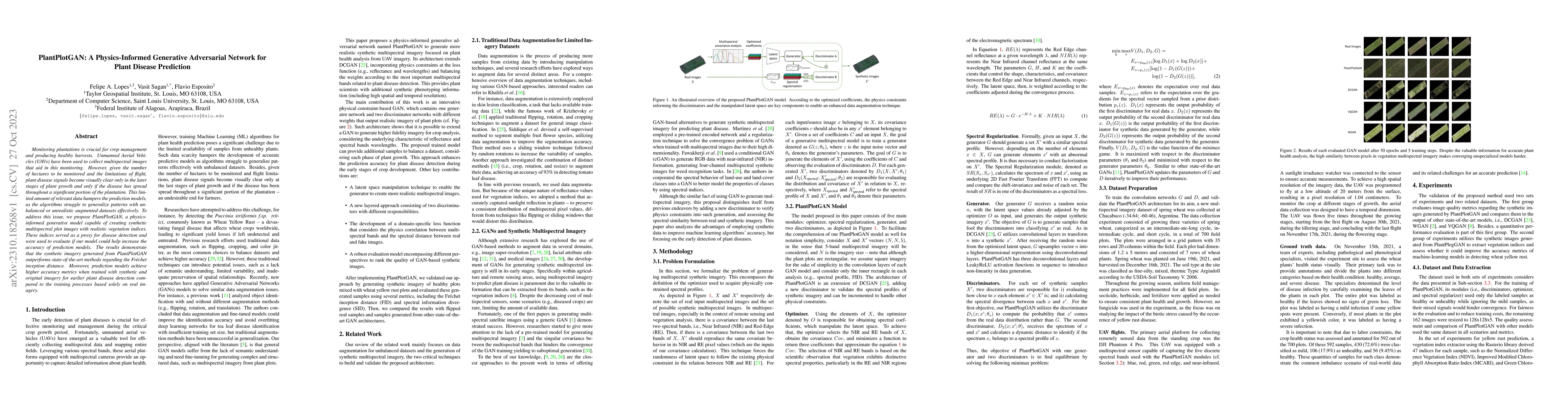 Thumbnail for PlantPlotGAN: A Physics-Informed Generative Adversarial Network for
  Plant Disease Prediction