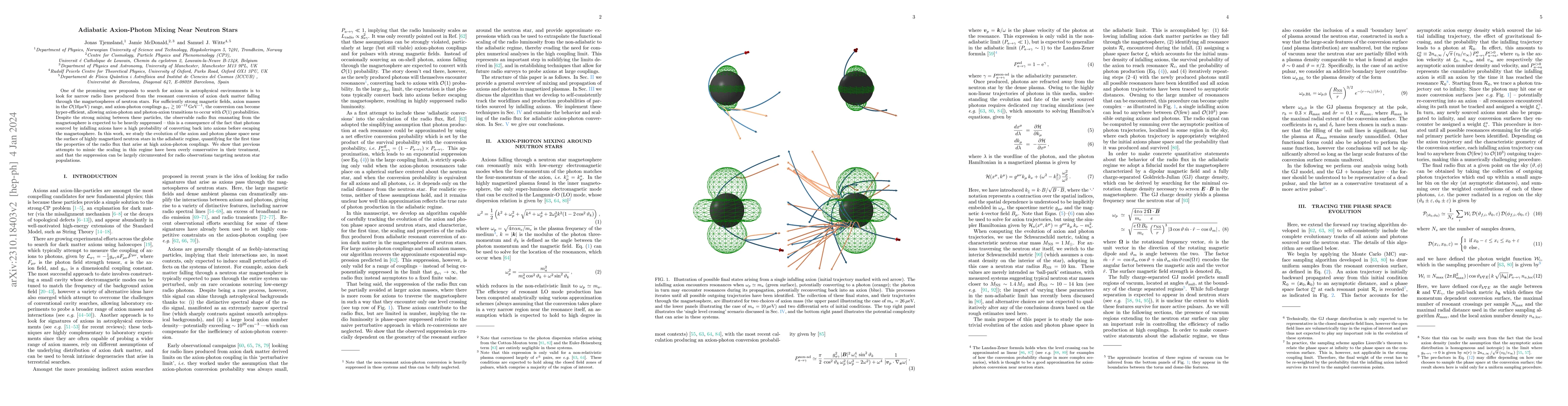 Thumbnail for Adiabatic Axion-Photon Mixing Near Neutron Stars