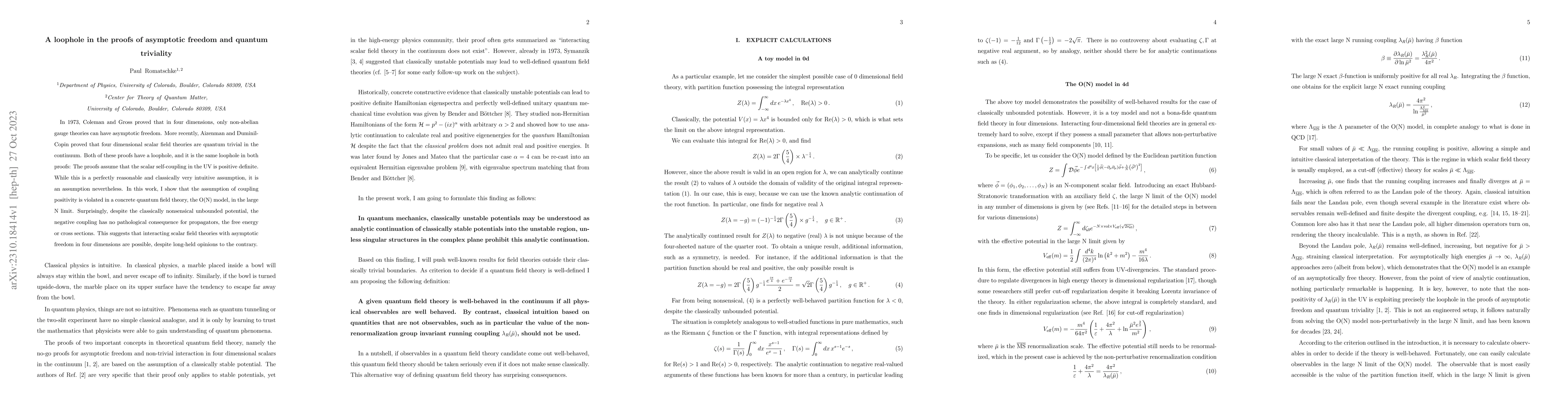 Thumbnail for A loophole in the proofs of asymptotic freedom and quantum triviality