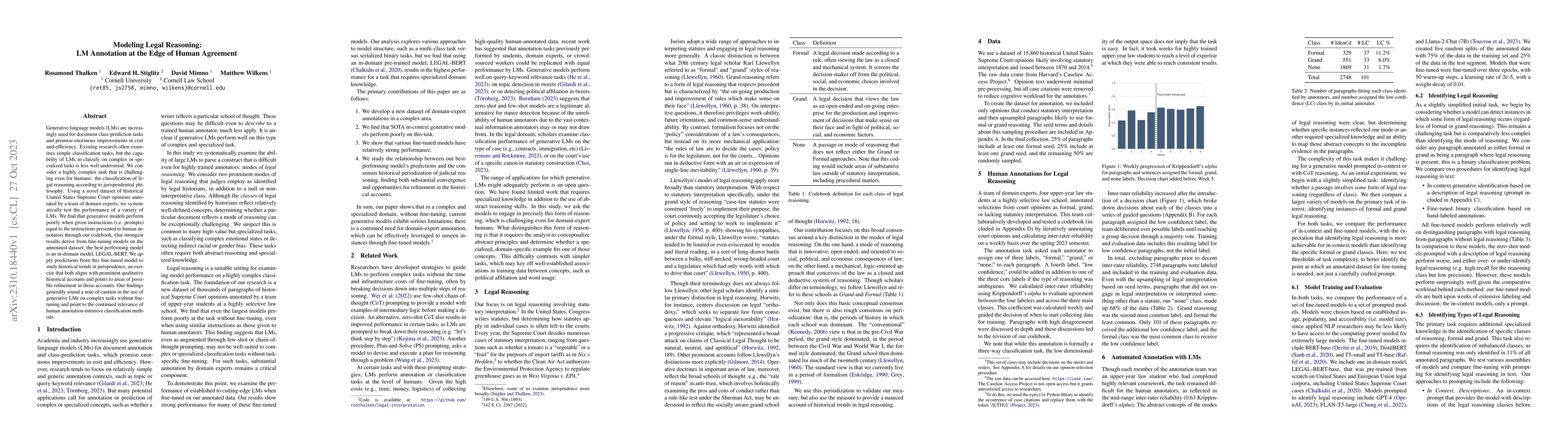 Thumbnail for Modeling Legal Reasoning: LM Annotation at the Edge of Human Agreement