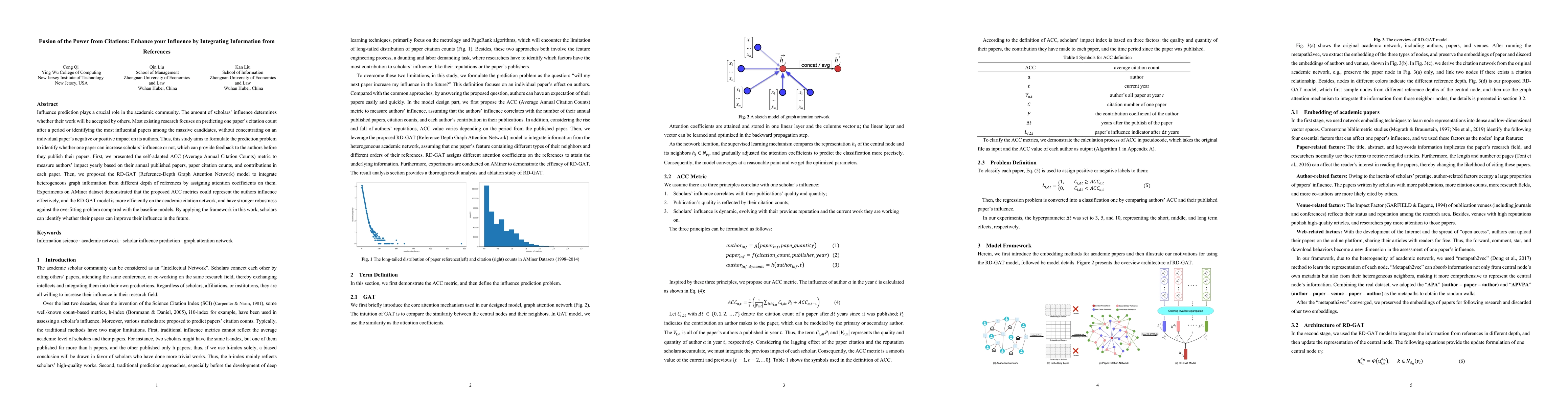 Thumbnail for Fusion of the Power from Citations: Enhance your Influence by
  Integrating Information from References
