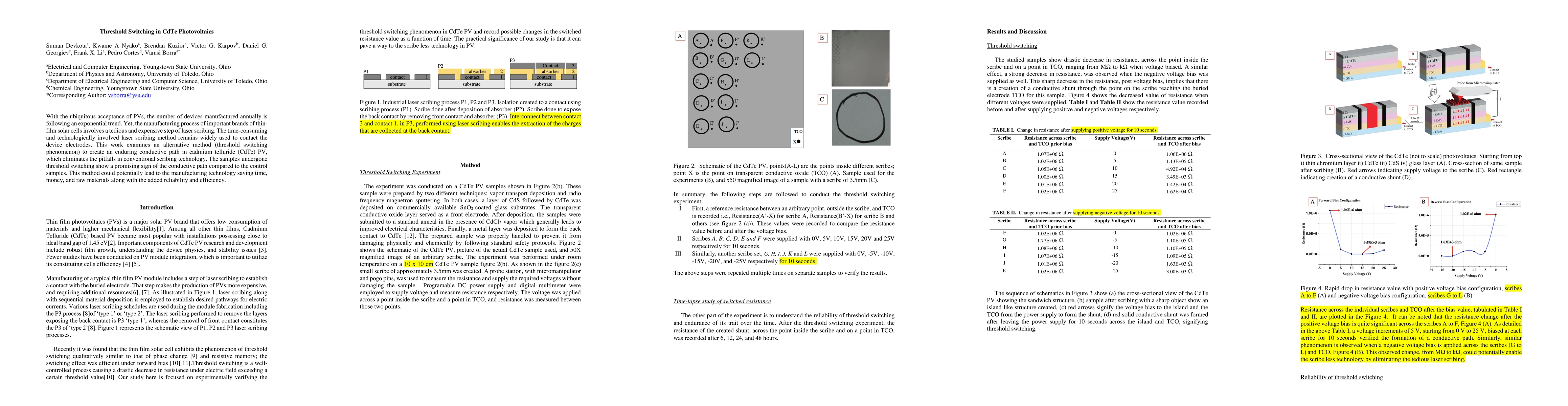 Thumbnail for Threshold Switching in CdTe Photovoltaics