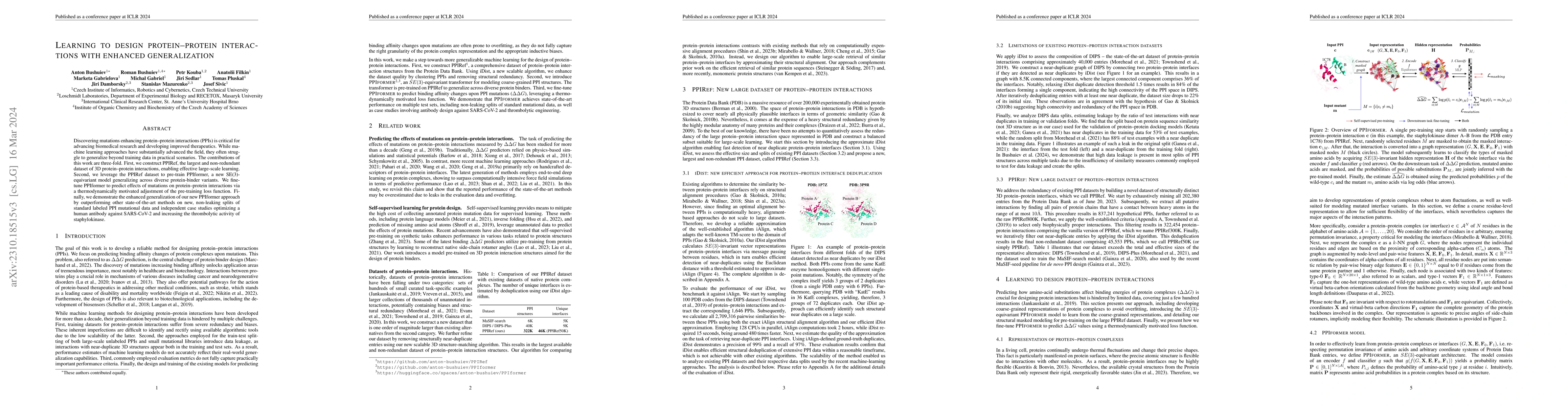 Thumbnail for Learning to design protein-protein interactions with enhanced
  generalization
