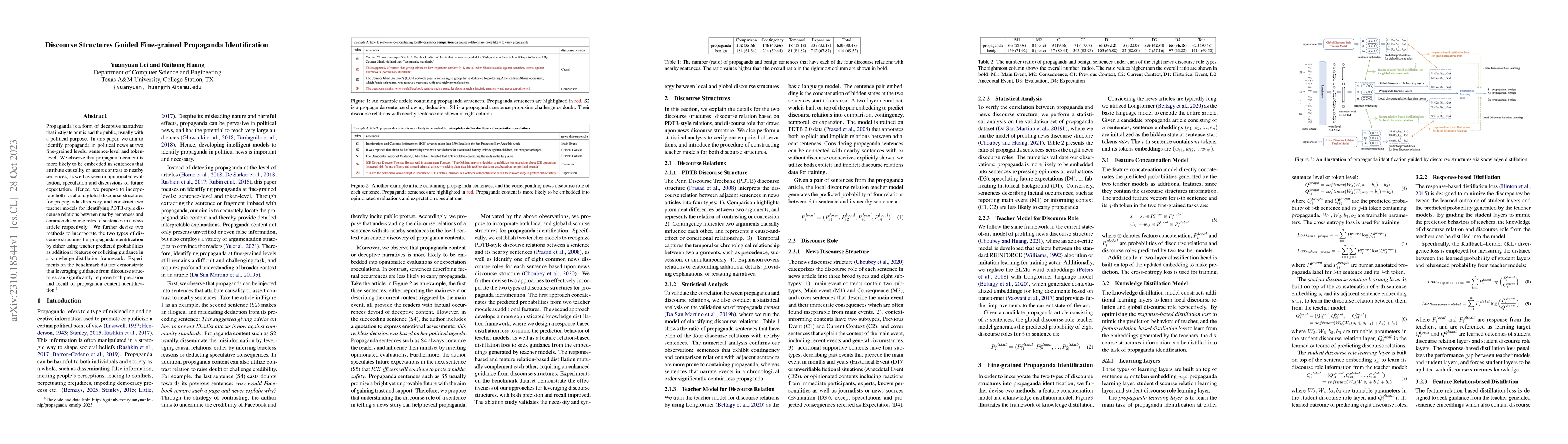 Thumbnail for Discourse Structures Guided Fine-grained Propaganda Identification