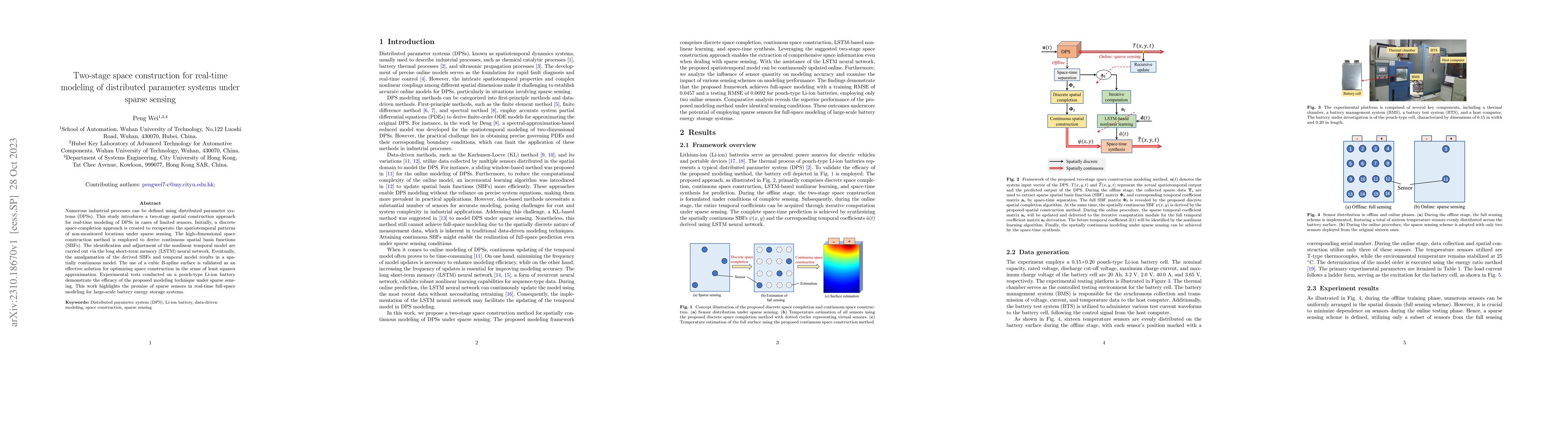 Thumbnail for Two-stage space construction for real-time modeling of distributed
  parameter systems under sparse sensing