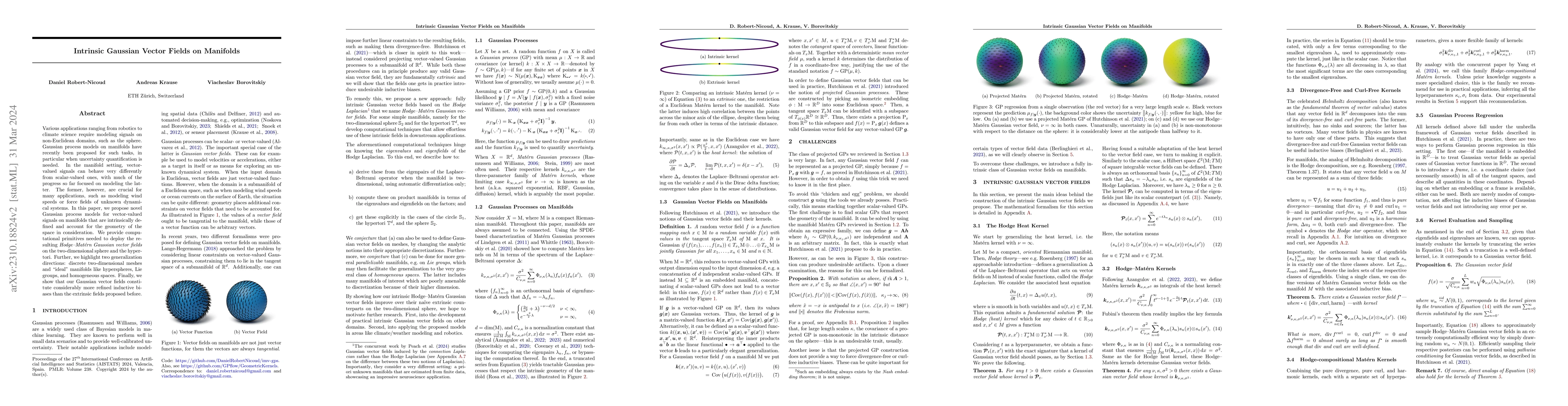 Thumbnail for Intrinsic Gaussian Vector Fields on Manifolds