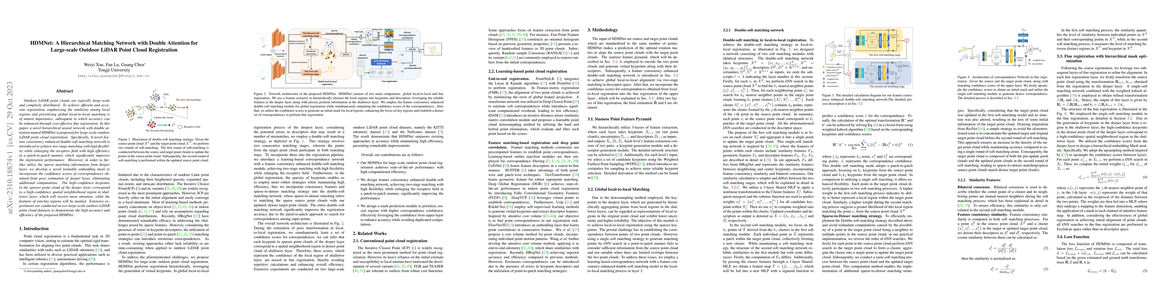 Thumbnail for HDMNet: A Hierarchical Matching Network with Double Attention for
  Large-scale Outdoor LiDAR Point Cloud Registration