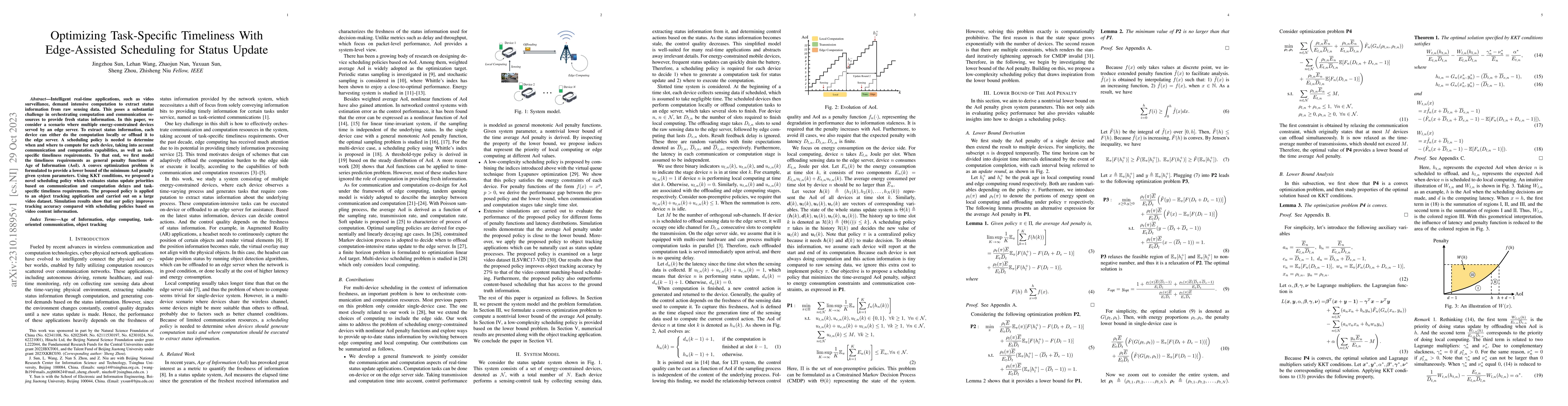 Thumbnail for Optimizing Task-Specific Timeliness With Edge-Assisted Scheduling for
  Status Update