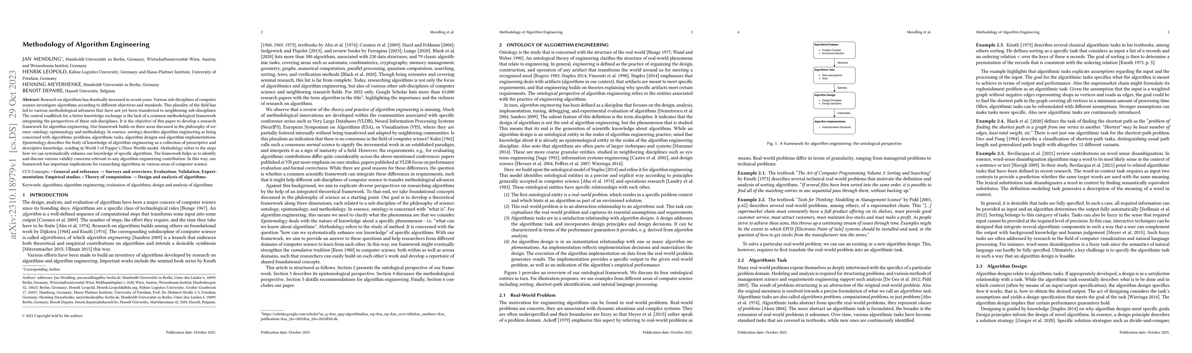 Thumbnail for Methodology of Algorithm Engineering