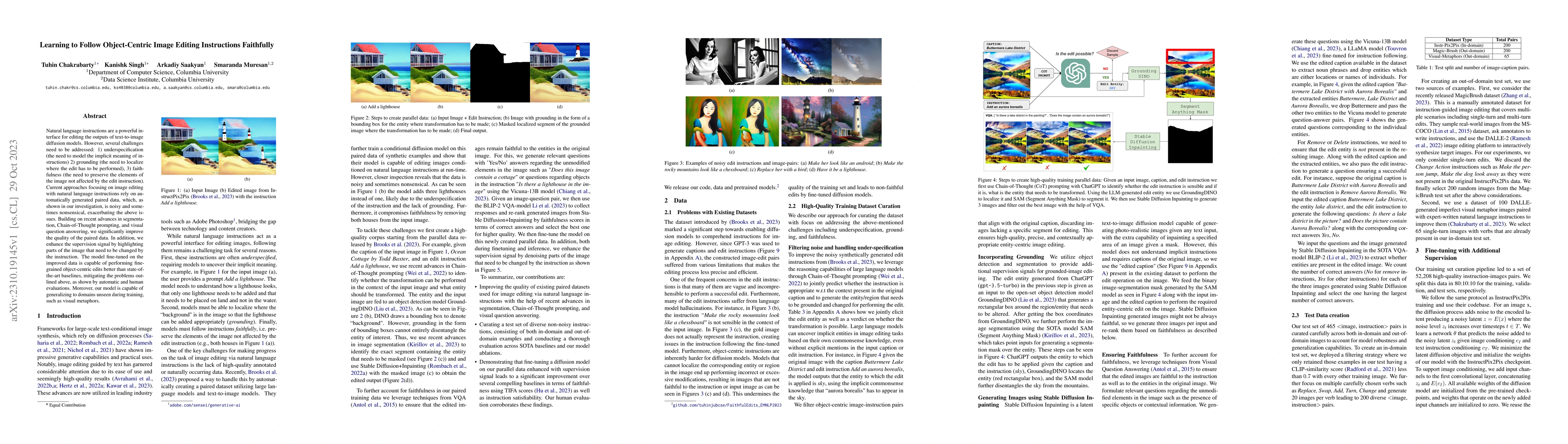 Thumbnail for Learning to Follow Object-Centric Image Editing Instructions Faithfully