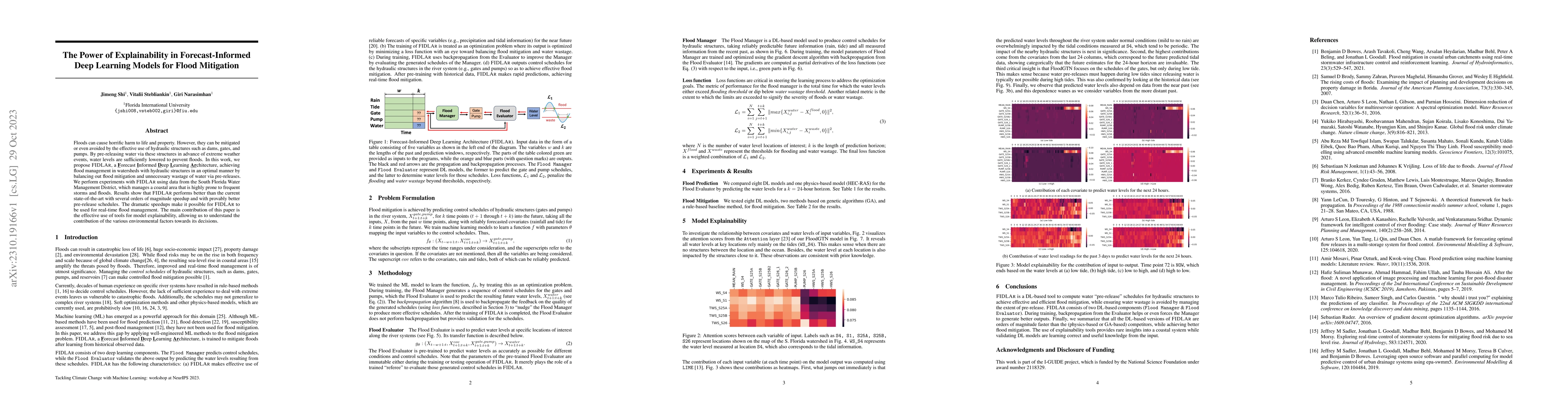 Thumbnail for The Power of Explainability in Forecast-Informed Deep Learning Models
  for Flood Mitigation