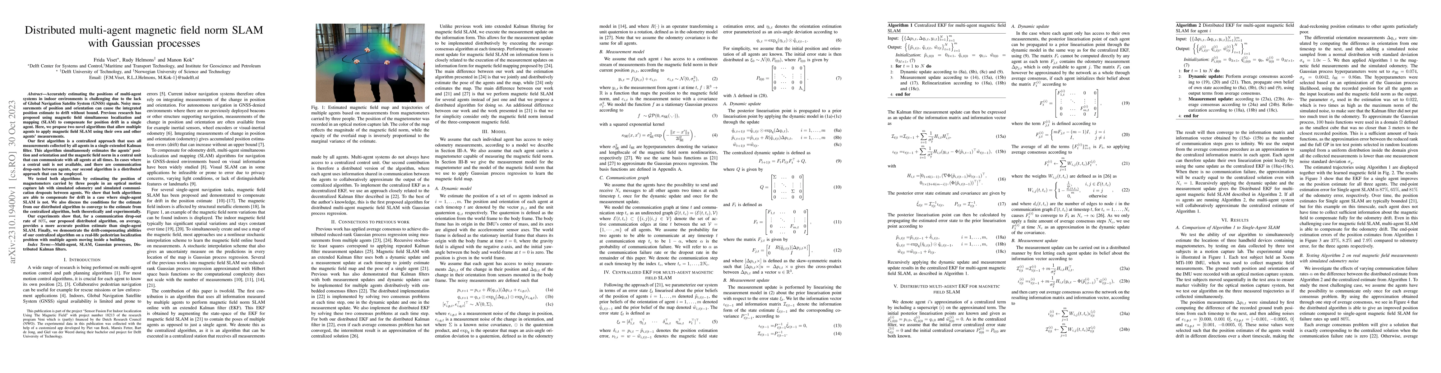 Thumbnail for Distributed multi-agent magnetic field norm SLAM with Gaussian processes