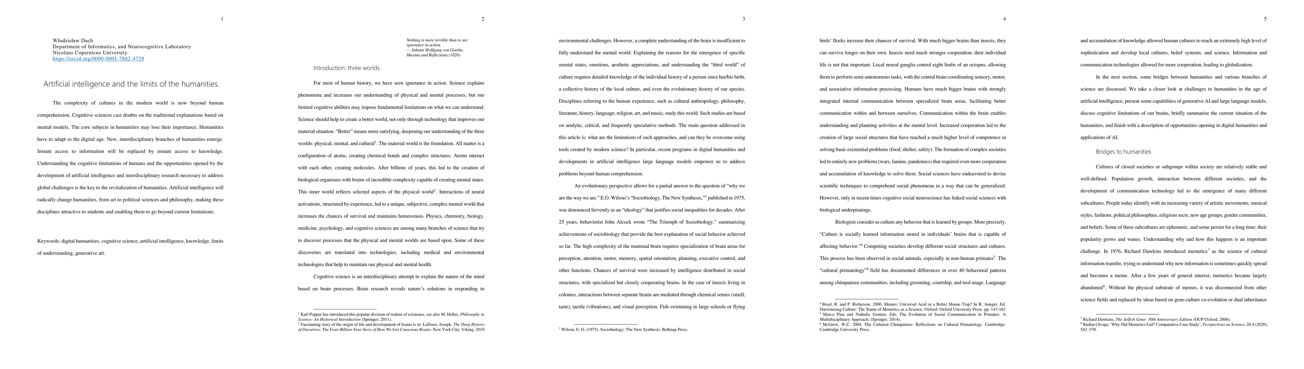 Thumbnail for Artificial intelligence and the limits of the humanities