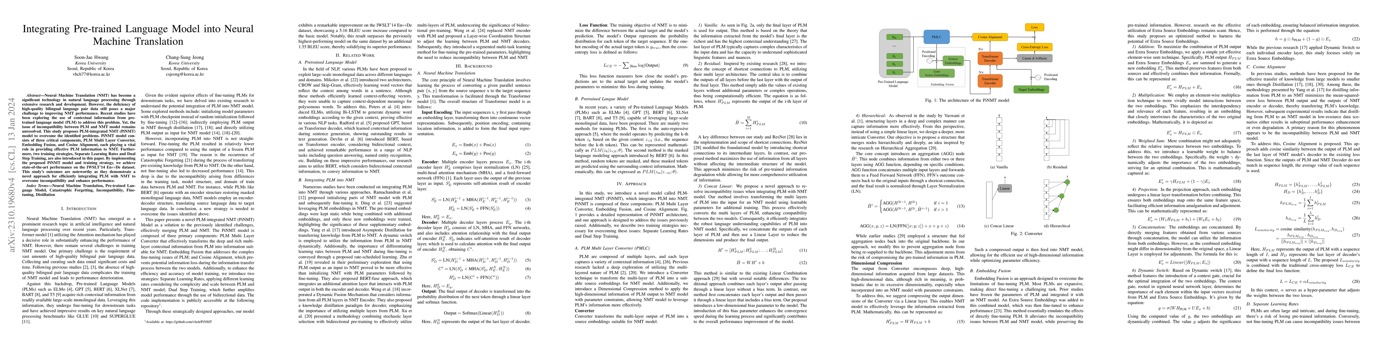 Thumbnail for Integrating Pre-trained Language Model into Neural Machine Translation