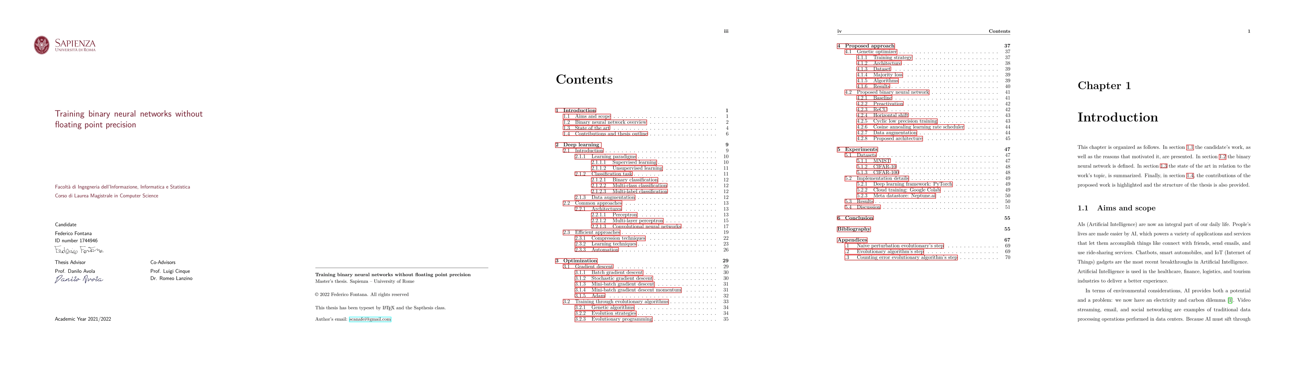 Thumbnail for Training binary neural networks without floating point precision
