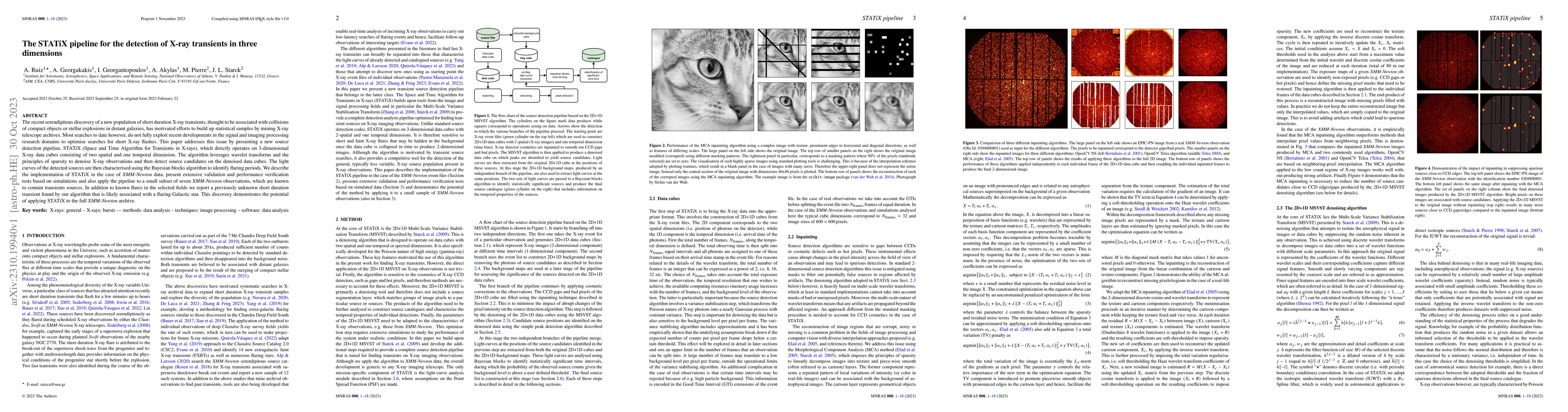 Thumbnail for The STATiX pipeline for the detection of X-ray transients in three
  dimensions