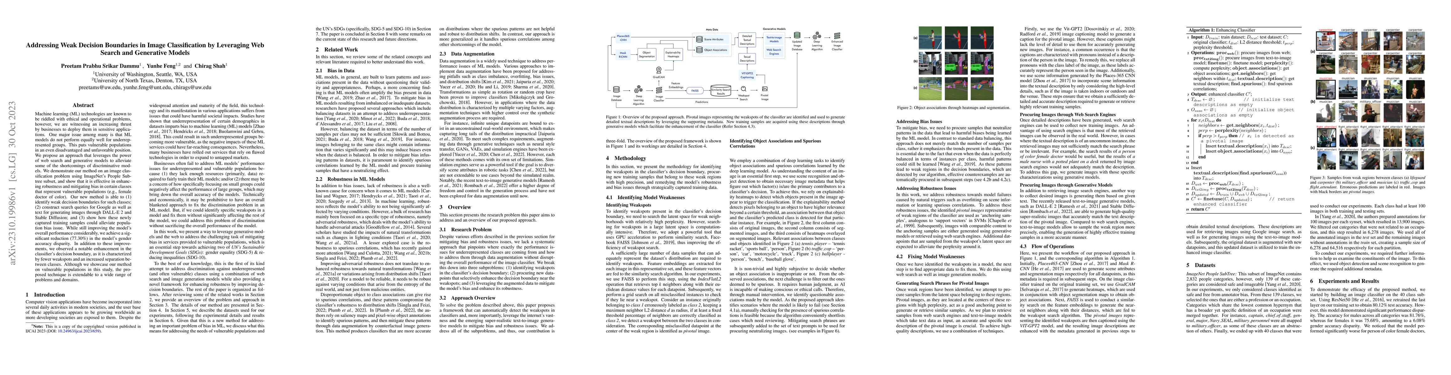 Thumbnail for Addressing Weak Decision Boundaries in Image Classification by
  Leveraging Web Search and Generative Models