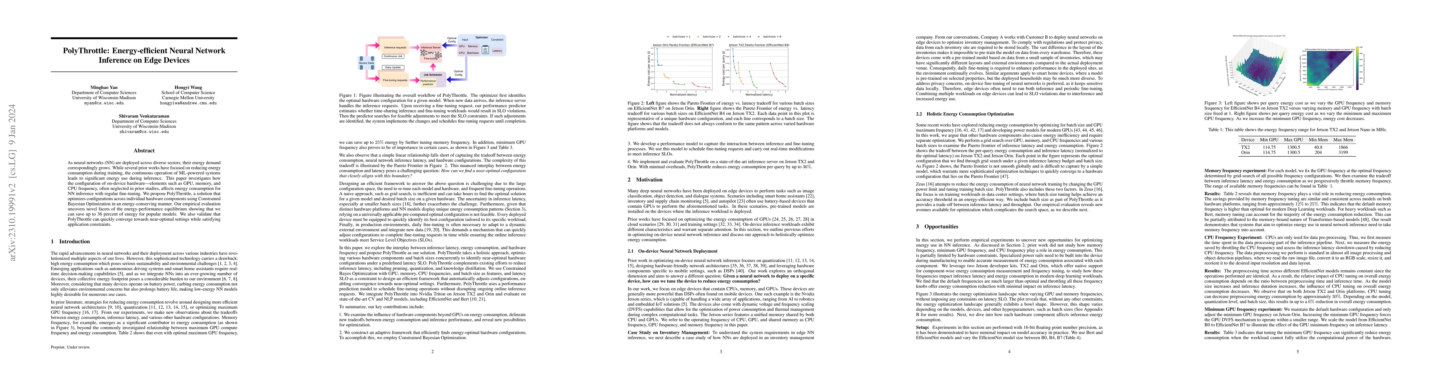 Thumbnail for PolyThrottle: Energy-efficient Neural Network Inference on Edge Devices