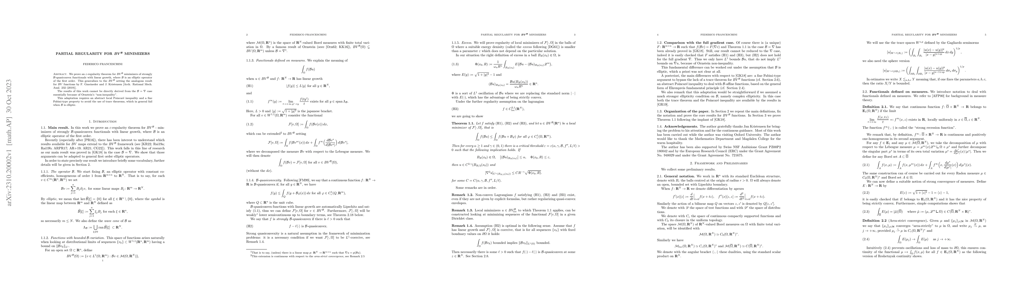 Thumbnail for Partial regularity for $BV^\mathcal{B}$ minimizers