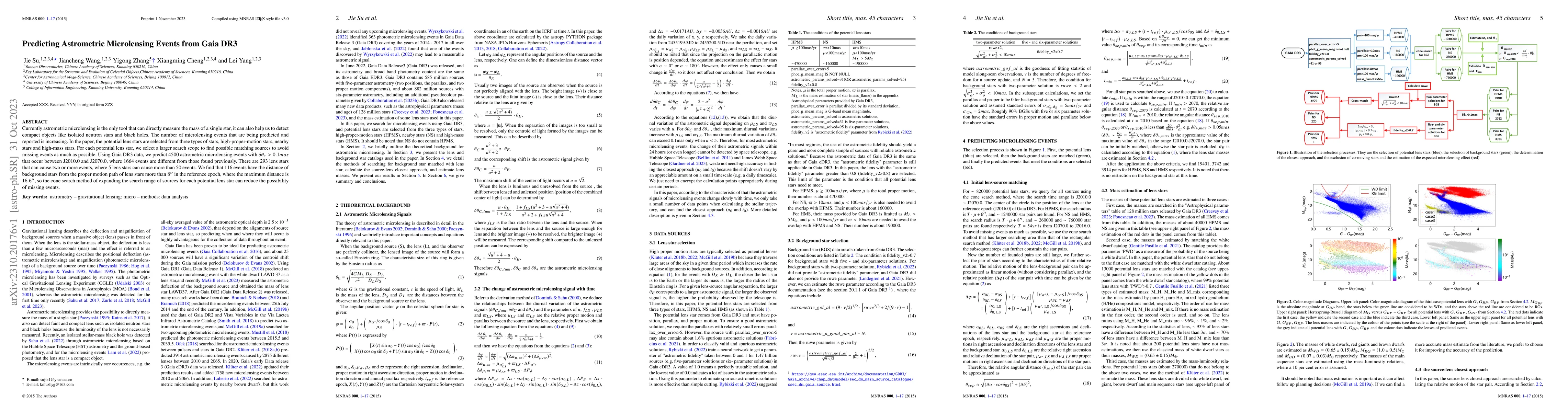 Thumbnail for Predicting Astrometric Microlensing Events from Gaia DR3