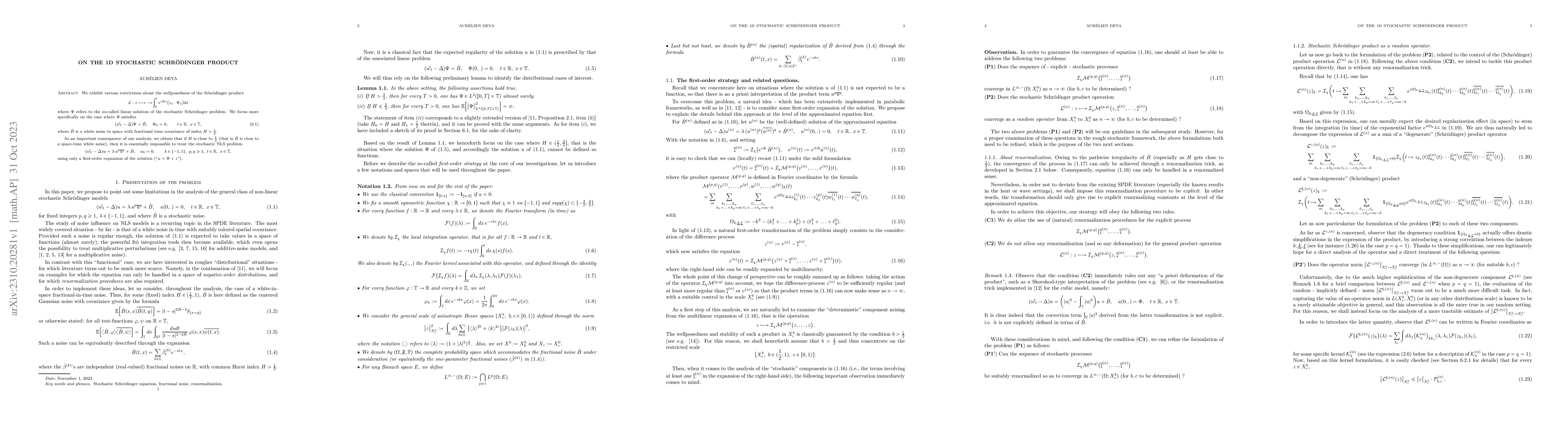 Thumbnail for On the 1d stochastic Schr\"odinger product
